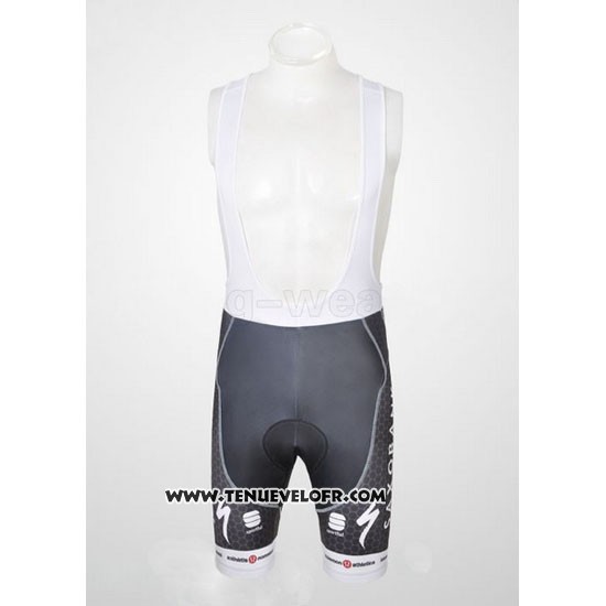 2011 Maillot Ciclismo Saxo Bank Bleu Clair Manches Courtes et Cuissard